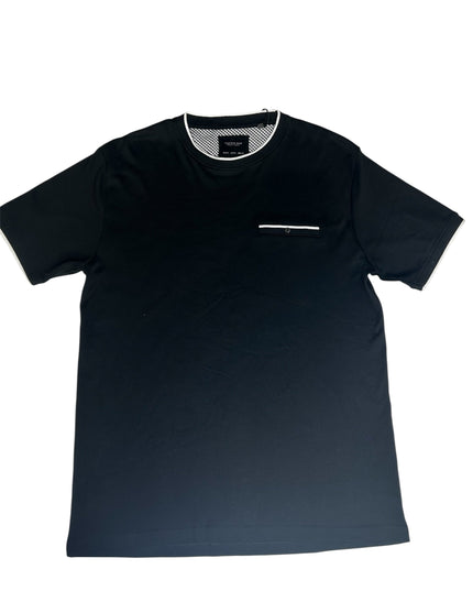 Cactus Man Ricky Singh Men’s Black & White Round Neck Half-Sleeve T-Shirt