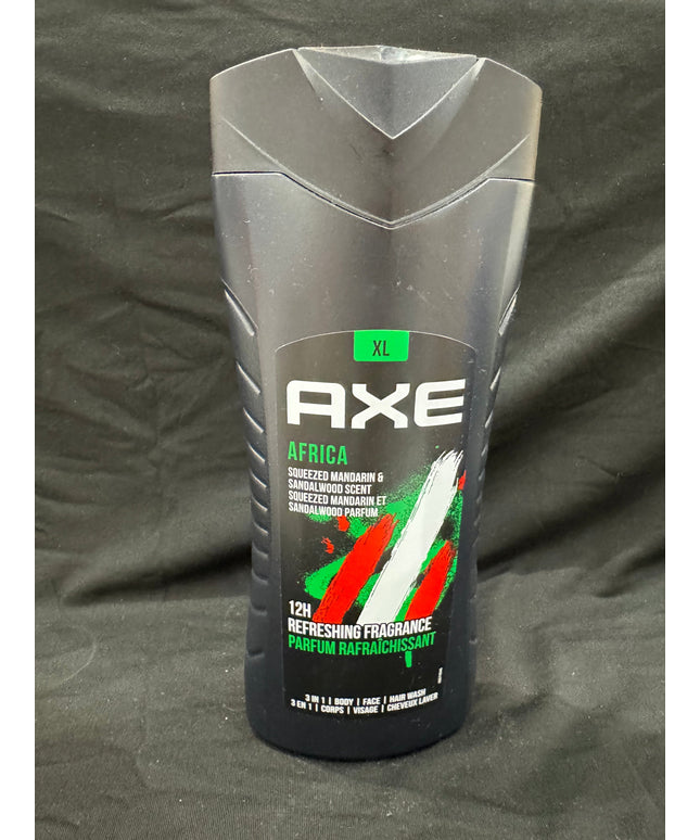 Axe Africa 3 In 1 Body Face Hair Wash for Men 400 ml
