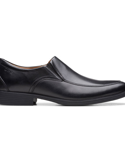 Clarks Mens - Whiddon Step Black Leather