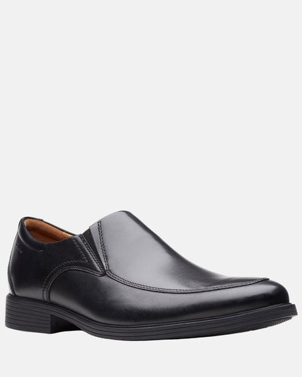 Clarks Mens - Whiddon Step Black Leather