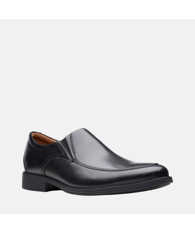 Clarks Mens - Whiddon Step Black Leather