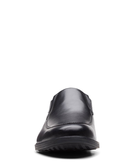 Clarks Mens - Whiddon Step Black Leather
