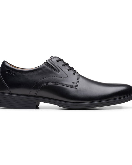 Clarks Mens - Whiddon Step Black Leather