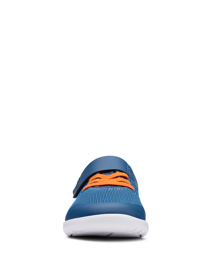Clarks Scape Trace K Boys Trainer Shoes | Gray