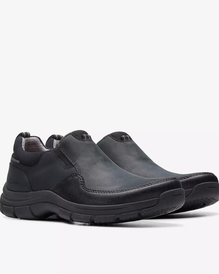 Clarks Walpath Step mens Loafer - 261745637060 BLACK