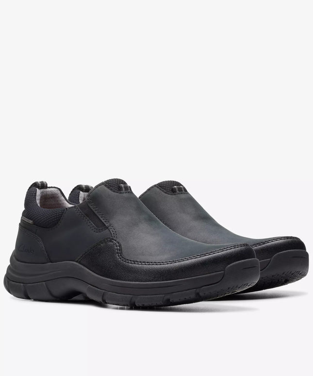 Clarks Walpath Step mens Loafer - 261745637060 BLACK