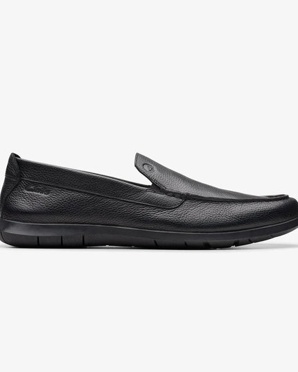 Mens - Flexway Step Black Leather