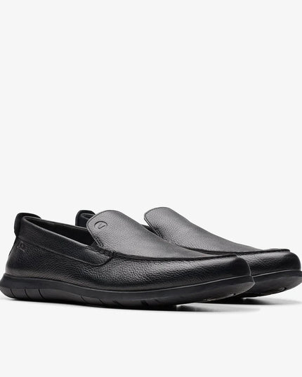 Mens - Flexway Step Black Leather