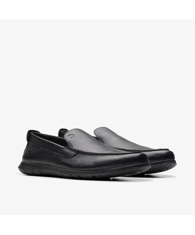 Mens - Flexway Step Black Leather
