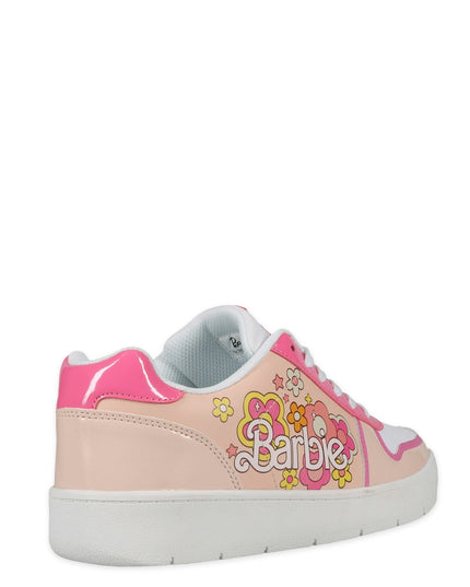 Women's Barbie by Mattel Pink Casual Court Sneaker