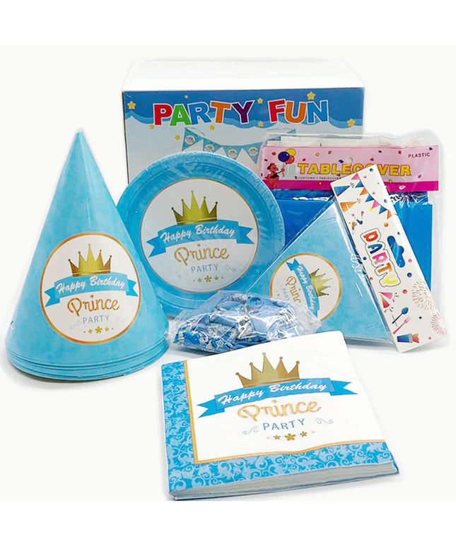 Prince birthday party decoration set