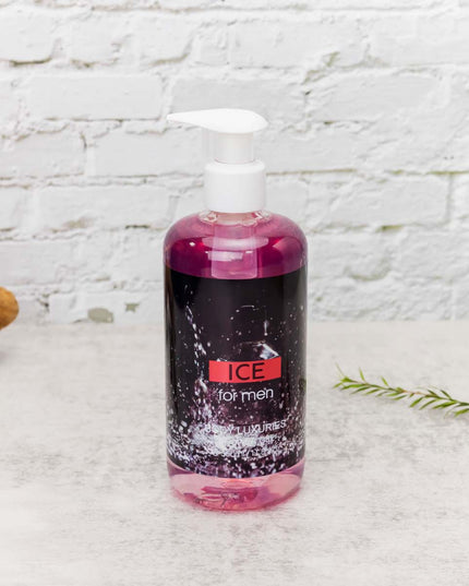 Body Luxuries Ice For Men set of 3 (Fragrance Mist 250ML + Shower Gel 350ML + Body Cream 200ML),TCO44107