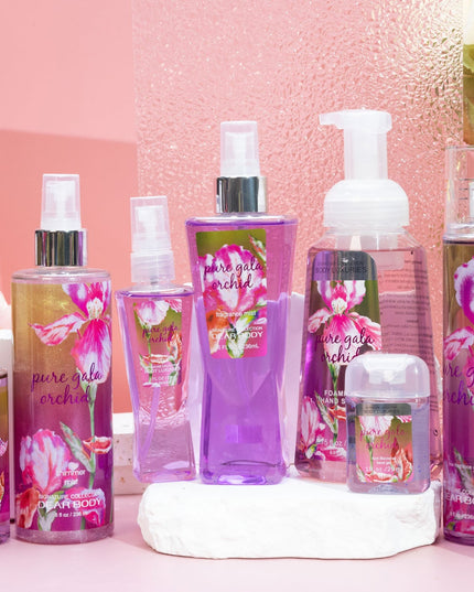 Dear Body Japanese pure gala orchid set of 4 (Body Splash 236ML + Shower Gel 295 + Body Butter 200g + Hand Lotion 59ml),TD88390