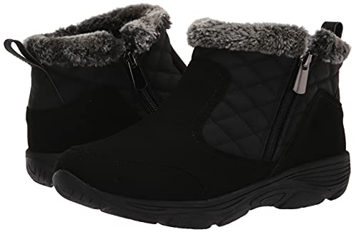Size: 39 - Easy Spirit Women's Vance12 Ankle Boot, Black 001,  Wide