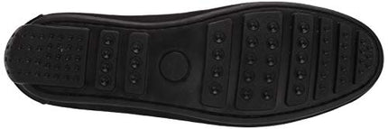 Size: 43 - Driver Club USA Women's Leather Made in Brazil Tassle Driving Loafer, Black Nubuck