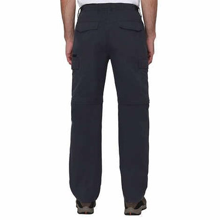 SIZE: L X 32 - BC Clothing Cargo Pants for Men - Tactical Pants - Hiking Convertible Outdoor Pants Men (Blue, )