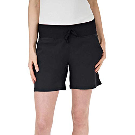 SIZE: M - Tuff Athletics Women's Hybrid Shorts (X-Small, Black, x_s)