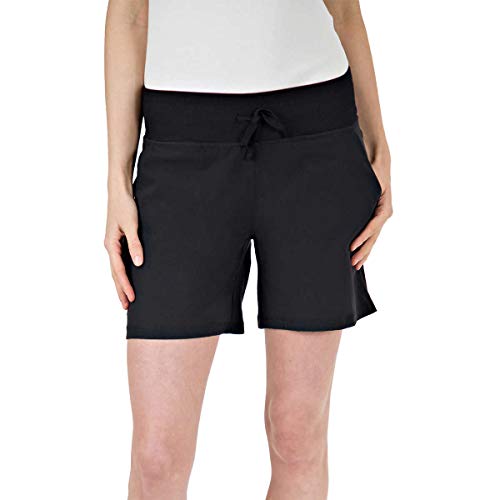 SIZE: M - Tuff Athletics Women's Hybrid Shorts (X-Small, Black, x_s)