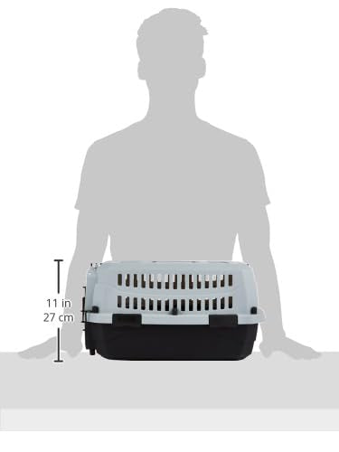 M-Pets Viaggio XS carrier with human silhouette for size scale