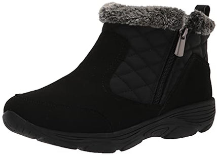 Size: 39 - Easy Spirit Women's Vance12 Ankle Boot, Black 001,  Wide