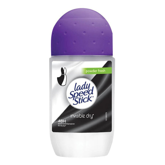 Lady Speed Stick Roll On Invsbl Dry Pwdr Fresh 50 Ml
