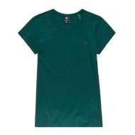 Gstar Dark Green Women Round Neck Tshirt