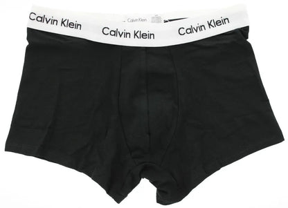 Calvin Klein Men’S Low Rise Trunks 3-Pack Classic Fit, Cotton Stretch Underwear