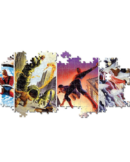 Marvel 1000-Piece Jigsaw Puzzle for Adults – Superhero Collection
