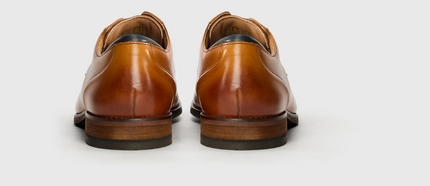 Clarks Craftarlo Men’s Tan Leather Lace-Up Shoes Light Brown