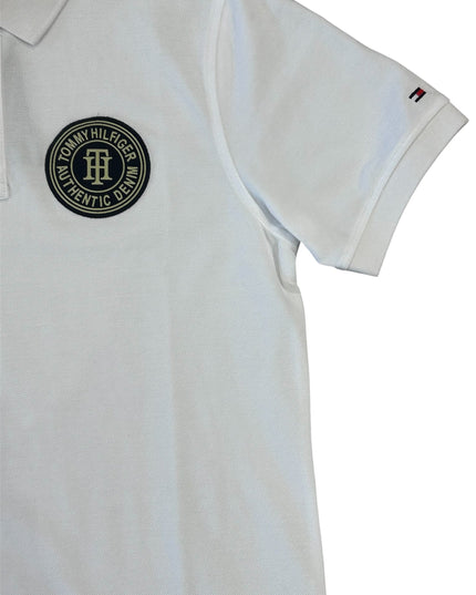 Tommy Hilfiger men t-shirt white { logo black }