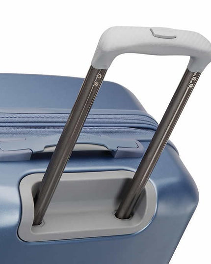 American Tourister Tranquil 3-piece Hardside Set (Blue). Size: 51 cm, 61 cm, 71 cm. - A