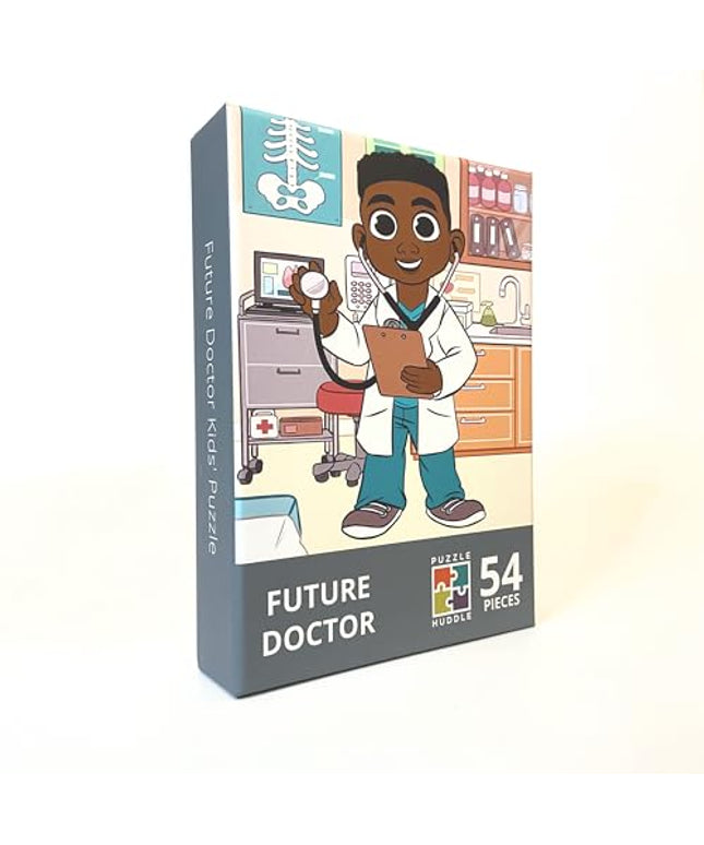 Puzzle Huddle, Future Doctor Boy, Kids Jigsaw Puzzle, 12in x 16.5in, 54 Pieces, Age 6+