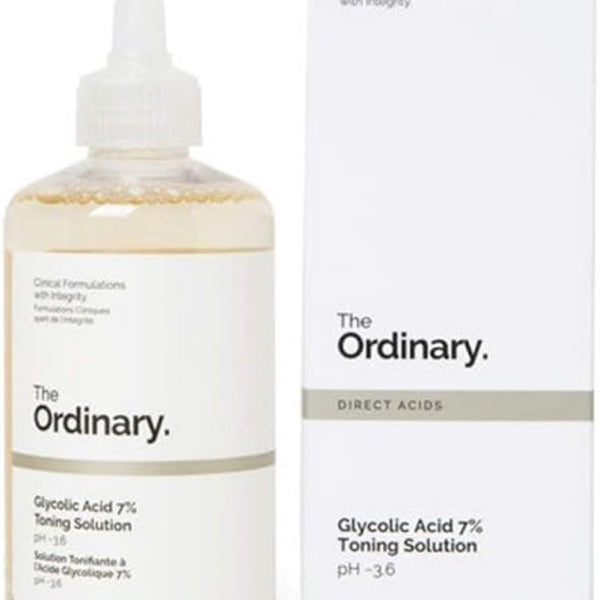 Clearance of The Ordinary Skincare – Glycolic Acid 7% Toning Solution