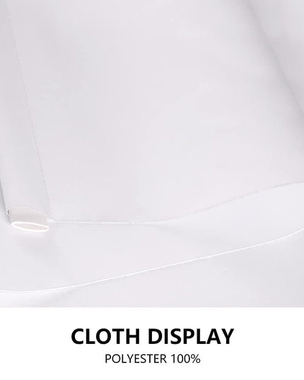KCO Blackout Roller Shade Blinds for Windows with Valance Cover, 93.98 cm W x 182.88 cm L, White