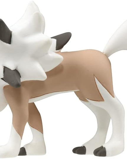(TAKARA TOMY) TAKARA Pokemon (4 cm Length 7 cm) Lycanroc (Day Shape) Moncolle Monster Collection MS-23 (Japanese Edition) Lugarugan