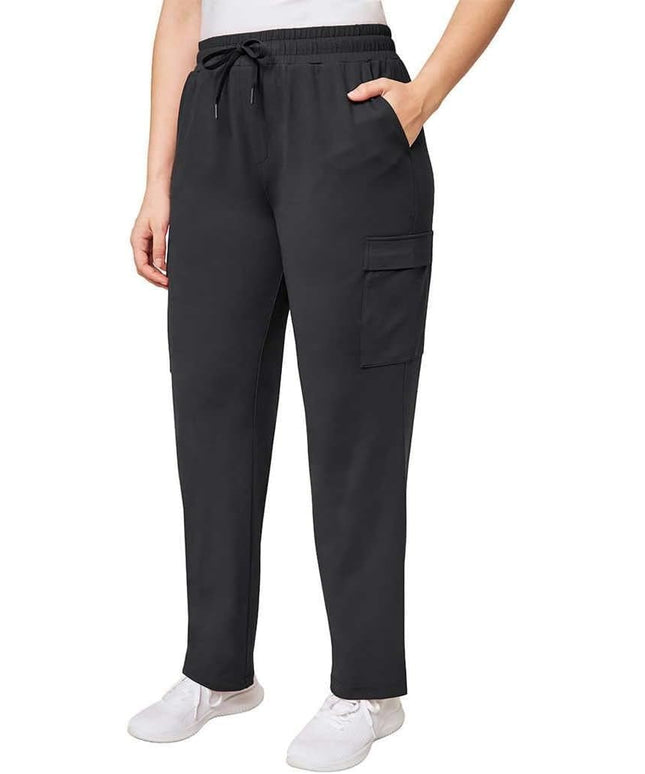 Size L - Mondetta Ladies' Straight Leg Cargo Pant
