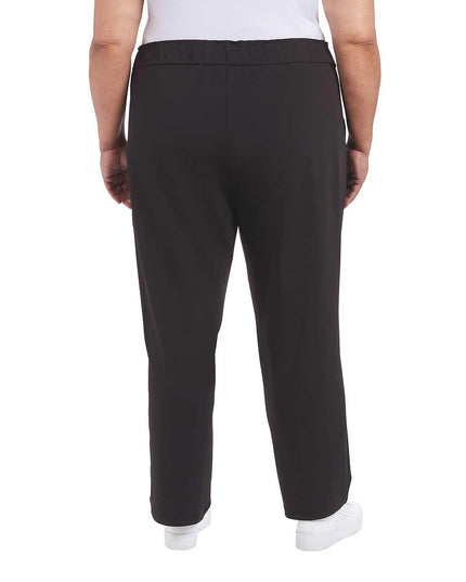 SIZE: XL - Hilary Radley Ladies' Pull-On Pant with Pockets (US, Alpha, X-Large, Regular, Regular, Black)