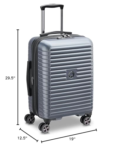 DELSEY Paris Cruise 3.0 Hardside Expandable Luggage with Spinner Wheels, Graphite, 2-Piece Set (21/28)