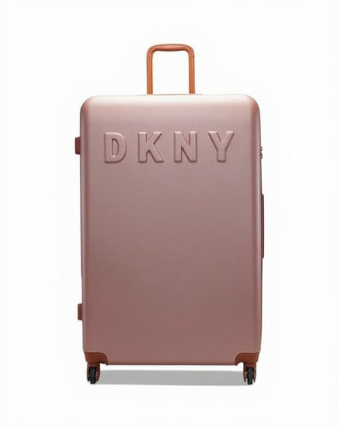 Dkny Promo Intl Pm1 Hardside Luggage On Wheels For Unisex With Spinner Wheels Prim Rose
