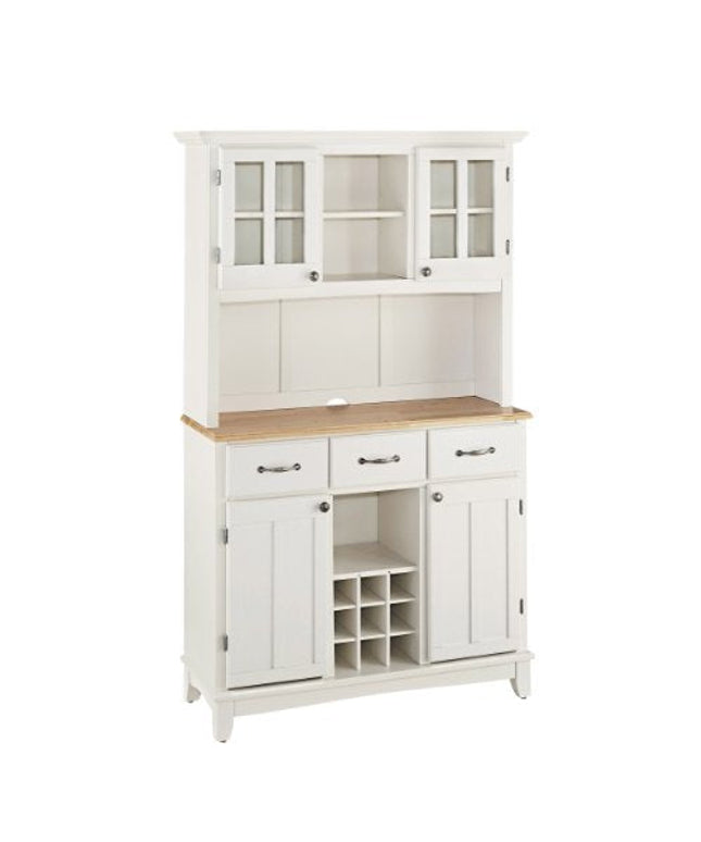 Homestyles sideboards-buffets-credenzas, Server with Hutch, Off White