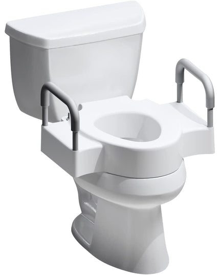 Bemis Rise Toilet Seat with Dual Lock and Security Arms