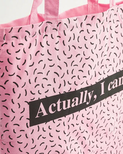 Gloo Collapsible Printed Shoulder Bag Pink