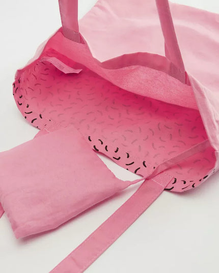 Gloo Collapsible Printed Shoulder Bag Pink