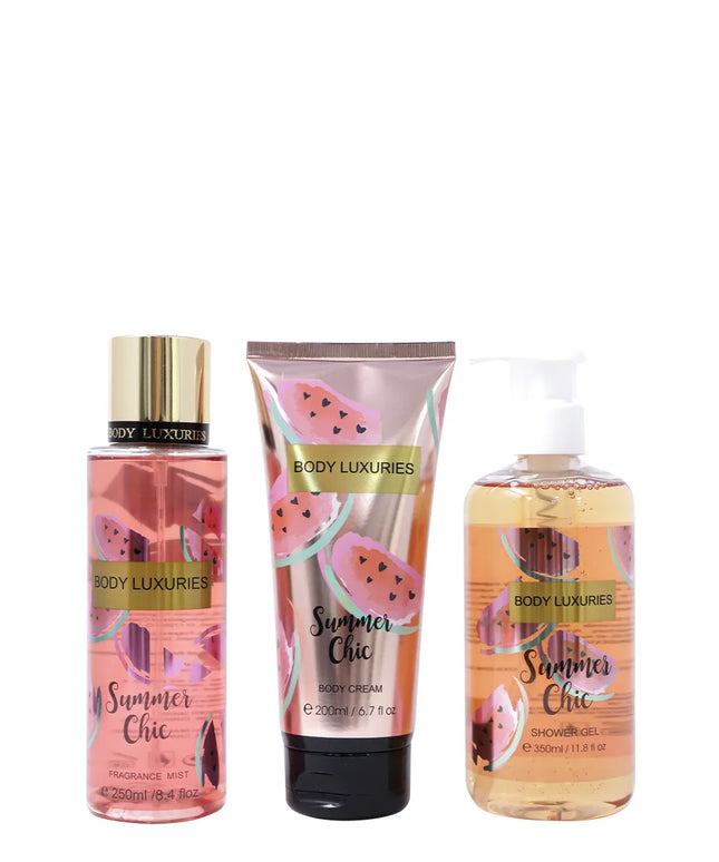 Body Luxuries Summer Chic body wash set