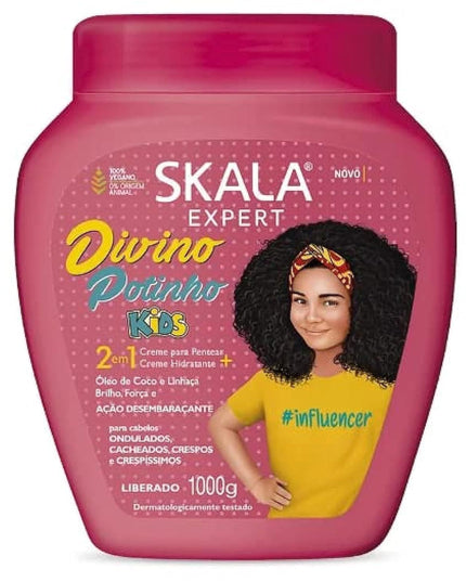 SKALA - Expert - Creme de Tratamento 2 em 1 Crespinho Divino 1 Kg - (Divine Little Curls 2 in 1 Treatment Cream Net 33.81 Oz)