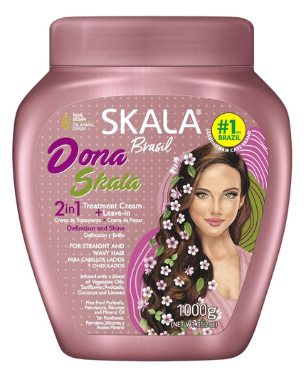 Skala Expert 2 In 1 Hair Treatment Cream - Dona Skala 35.2 Oz