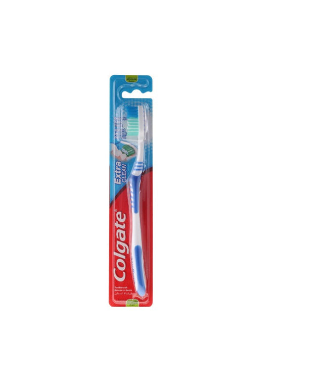 Colgate Extra Clean Medium Toothbrush - Blue
