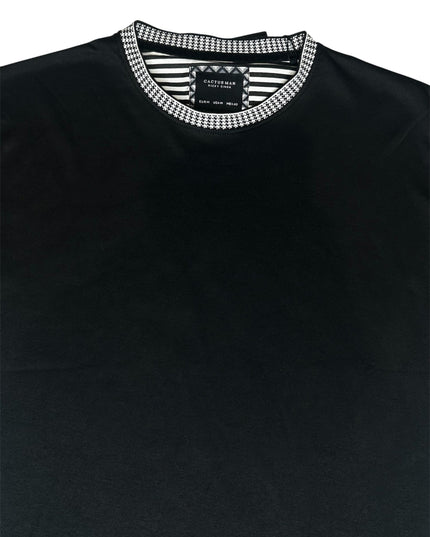 Cactus Man Ricky Singh Men’s Round Neck Half-Sleeve T-Shirt