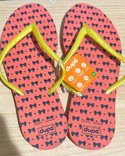 Dupe Flip Flop Design Slipper for Women