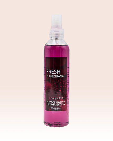 Dear Body Fresh Pomegranate set of 4 (Body Splash 236ML + Shower Gel 295 + Body Butter 200g + Hand Lotion 59ml),TD87590